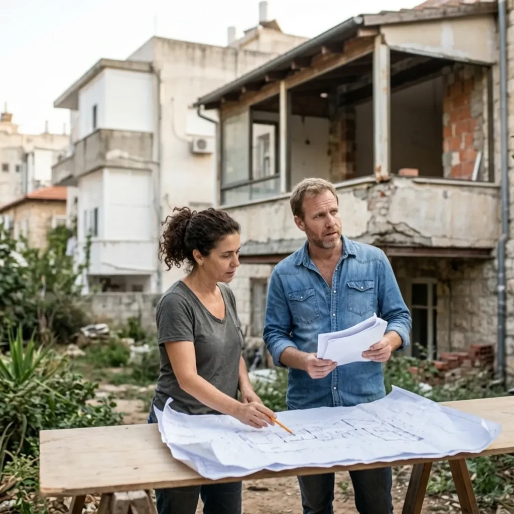 קניית נכס עם חריגת בניה: סיכונים משפטיים ודרכי פתרון (2026)