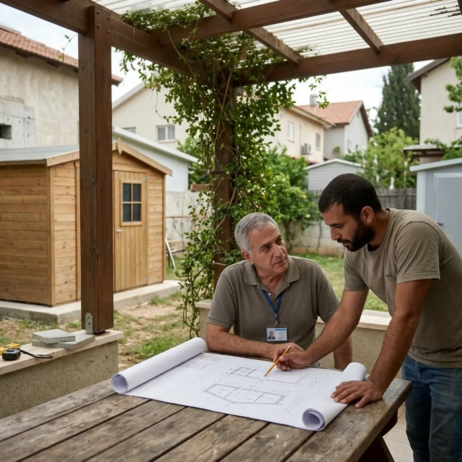 בניה קלה ללא היתר: מחסן, פרגולה ומחסן פאנל מבודד – מה מותר ומה אסור
