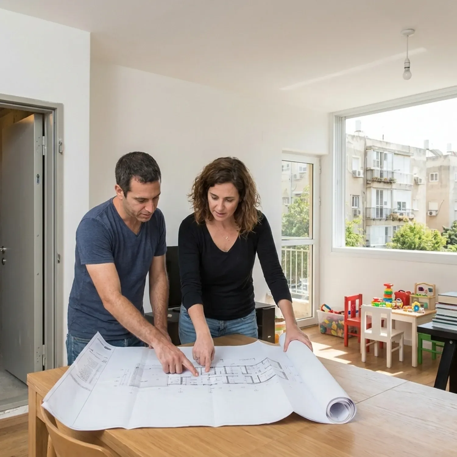 תרשים זרימה המפרט את תהליך הבדיקה של הרשות המקומית לגבי מטרדי רעש ותנועה בעת הגשת בקשה לשימוש מסחרי באזור מגורים