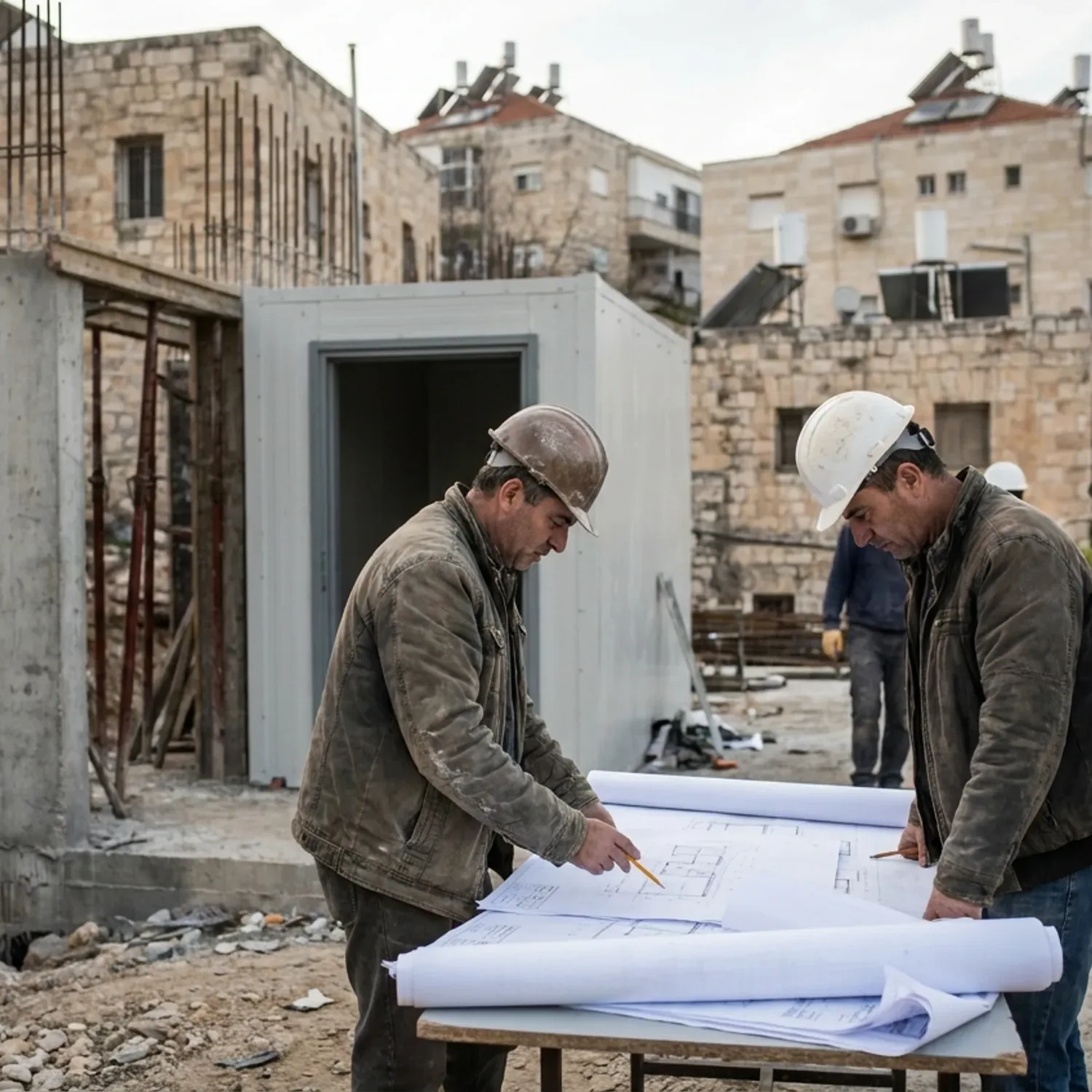 גרף השוואתי המציג את העלות הכוללת של הוצאת אישור בניה כחוק לעומת העלות המצטברת של קנסות משפטים והריסה בגין בניה בלתי חוקית