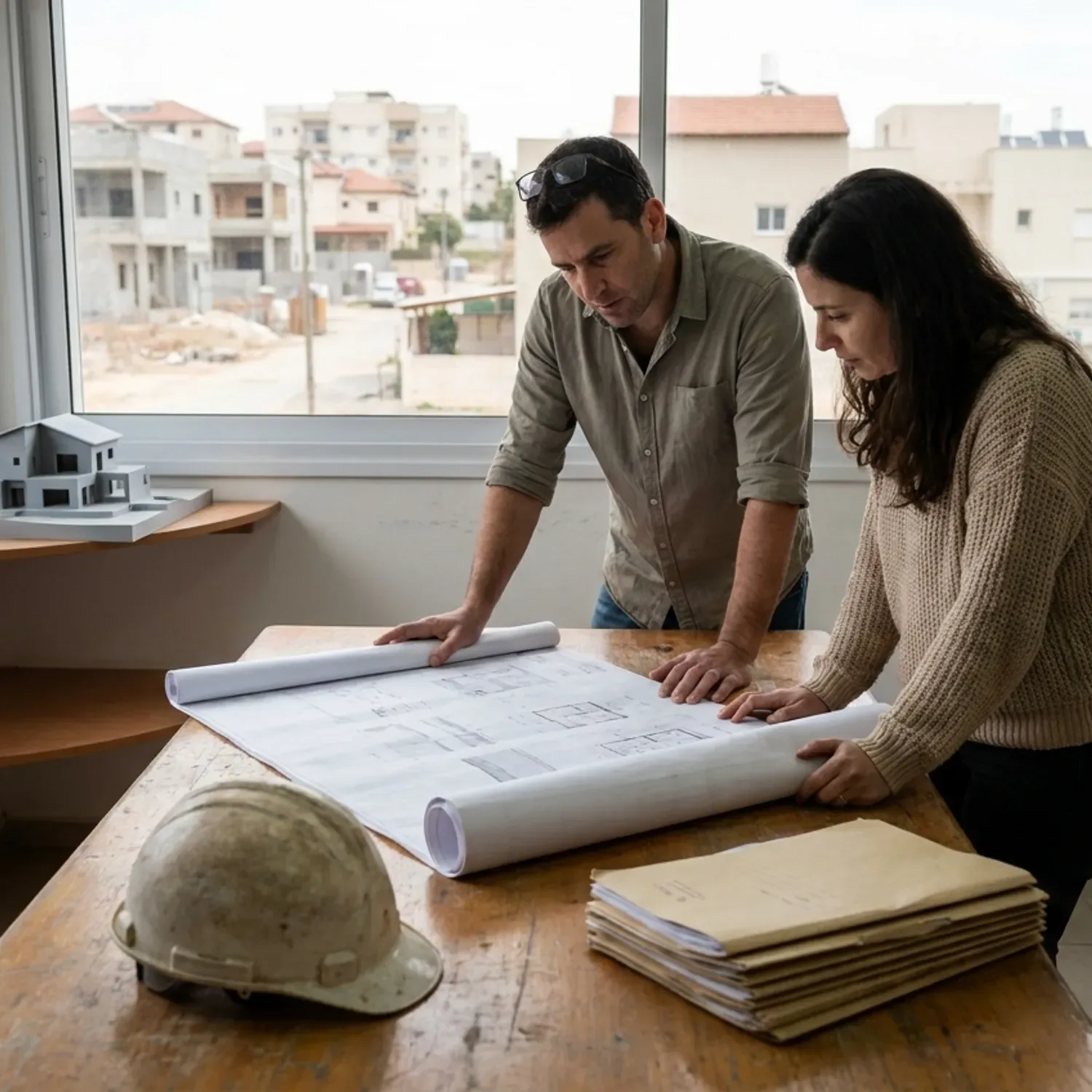 תרשים זרימה של תהליך הרישוי מרגע הגשת הבקשה ועד החלטת הוועדה, כולל פיצולים לאישור או דחייה